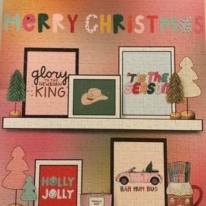 Puzzle by Callie Danielle. 500 pieces. Merry Christmas